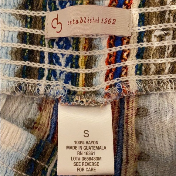 Dress Barn Wide Leg Print Pants - Picture 3 of 3